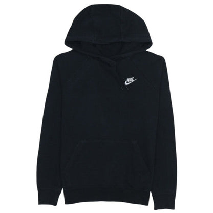 Nike Mens Black Pullover Hoodie Size S Cotton Blend Sweatshirt