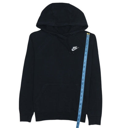 Nike Mens Black Pullover Hoodie Size S Cotton Blend Sweatshirt