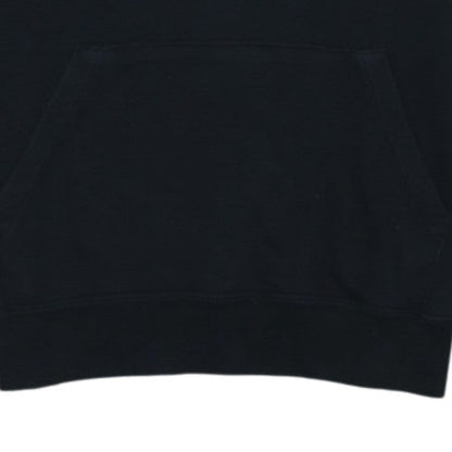 Nike Mens Black Pullover Hoodie Size S Cotton Blend Sweatshirt