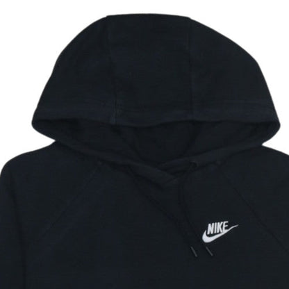 Nike Mens Black Pullover Hoodie Size S Cotton Blend Sweatshirt