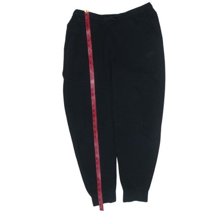 Nike Men's Black Fleece Jogger Trousers L Regular Fit