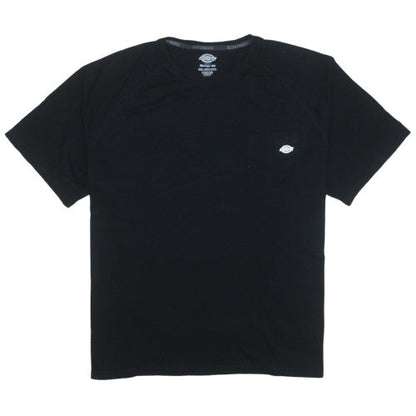 Dickies Men’s Black 3XL Cooling Temp-iQ Crew Neck Short Sleeve T-Shirt