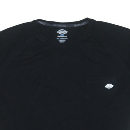 Dickies Men’s Black 3XL Cooling Temp-iQ Crew Neck Short Sleeve T-Shirt
