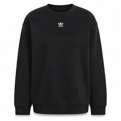 Adidas Womens Black Size 16 Crew Neck Pullover Sweatshirt