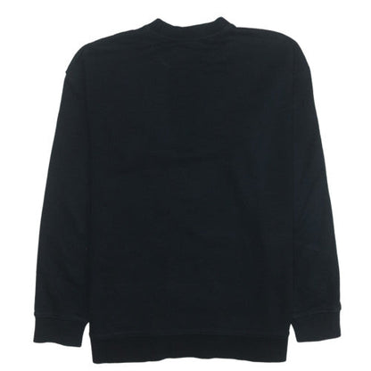 Adidas Womens Black Size 16 Crew Neck Pullover Sweatshirt