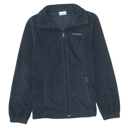 Columbia Womens Black Fleece Full Zip Jacket Size S Outdoor Wear