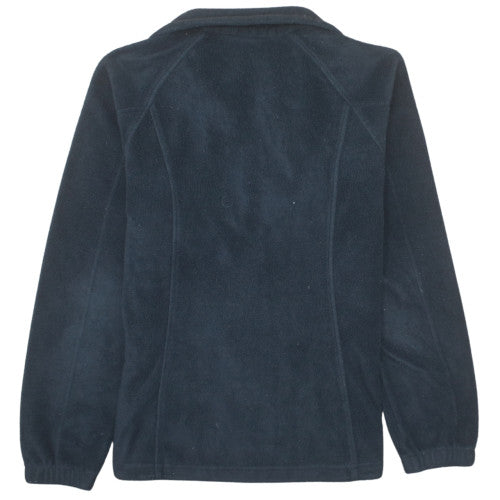 Columbia Womens Black Fleece Full Zip Jacket Size S Outdoor Wear