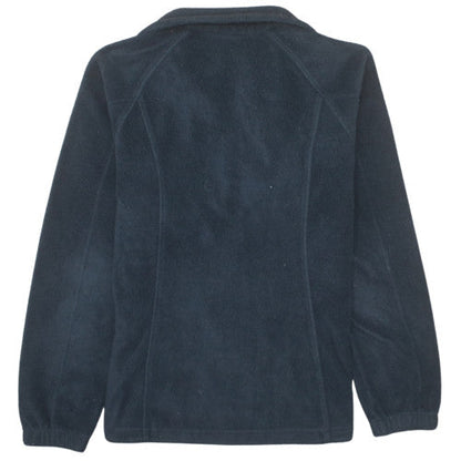 Columbia Womens Black Fleece Full Zip Jacket Size S Outdoor Wear