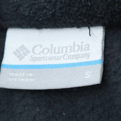 Columbia Womens Black Fleece Full Zip Jacket Size S Outdoor Wear