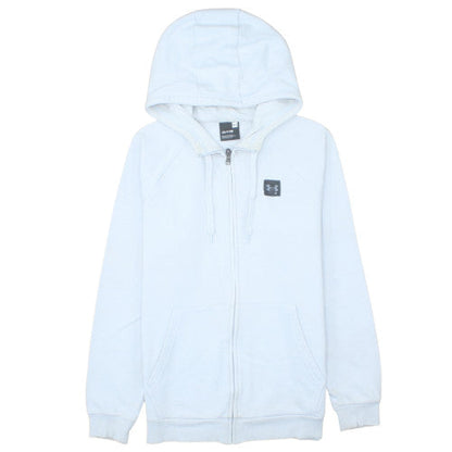 Under Armour Men’s White Full Zip Hoodie Size S Regular Fit