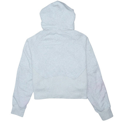 Lululemon Women's Grey Full Zip Hoodie Size 12 Cotton Blend