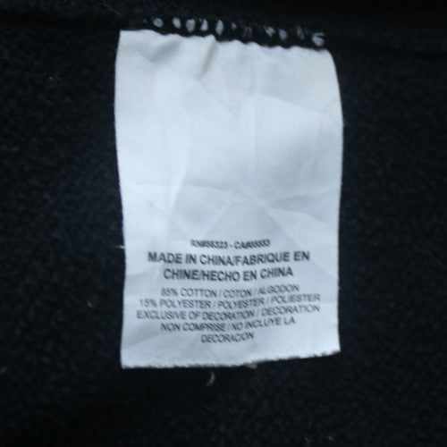 Nike Men's Black 2XL Pullover Fleece Sweatshirt Crew Neck Logo