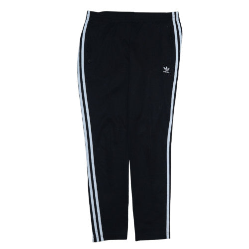 Adidas Womens Black Track Pants Size 14 Jogger Style Activewear