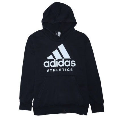 Adidas Men's Black XL Pullover Hoodie Athletic Logo Sweatshirt