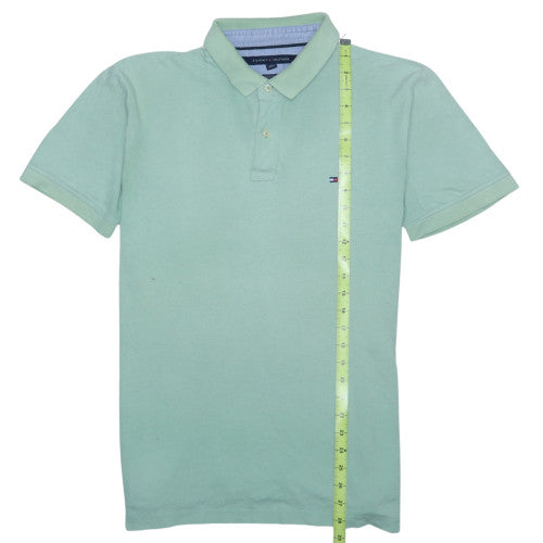 Tommy Hilfiger Men's Green Custom Fit Polo Shirt Size M