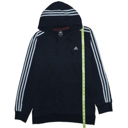 Adidas Men's Black XL Pullover Hoodie Sports Fleece Sweatshirt