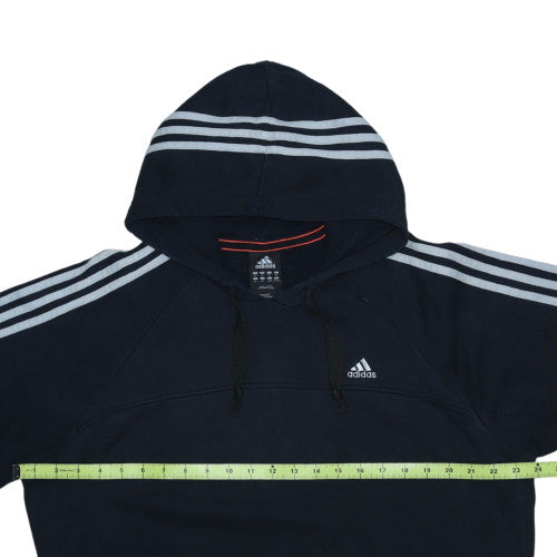 Adidas Men's Black XL Pullover Hoodie Sports Fleece Sweatshirt