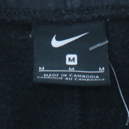 Nike Men's Black Jogger Trousers M Regular Fit Cotton Fleece