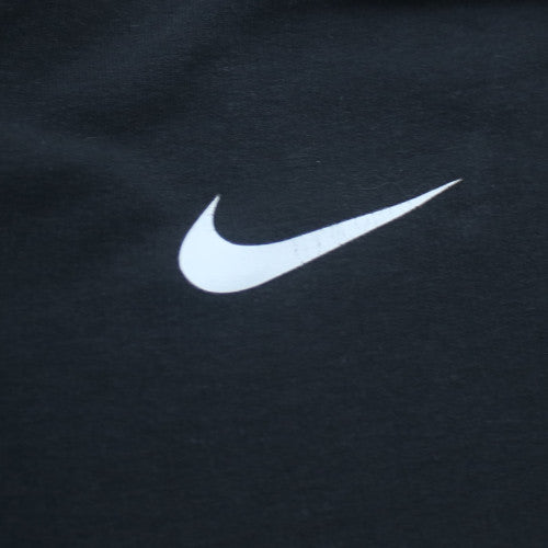 Nike Men's Black Jogger Trousers M Regular Fit Cotton Fleece