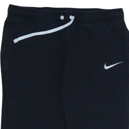 Nike Men's Black Jogger Trousers M Regular Fit Cotton Fleece