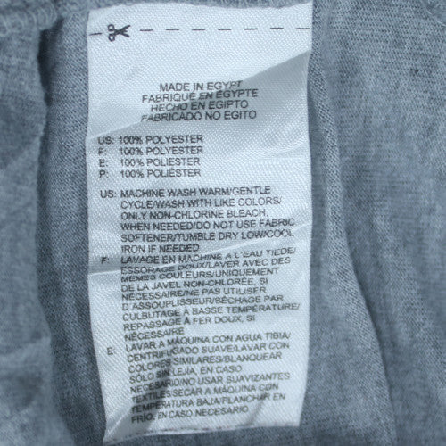 Reebok Mens Grey Colourblock 3XL Sports T-Shirt