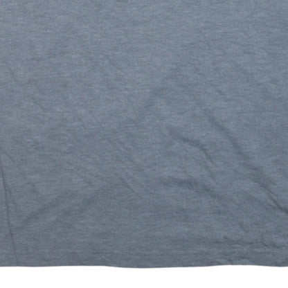 Reebok Mens Grey Colourblock 3XL Sports T-Shirt