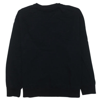 Calvin Klein Men's Black 5XLT Crew Neck Cotton Sweatshirt