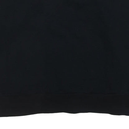 Calvin Klein Men's Black 5XLT Crew Neck Cotton Sweatshirt