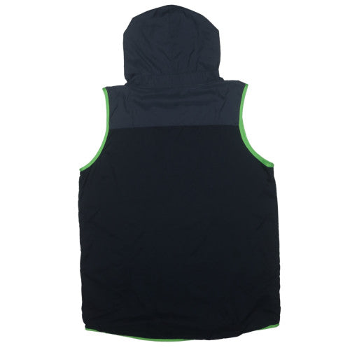 Nike Mens Black Sleeveless Hooded Sports Vest L