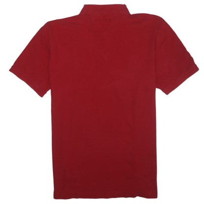 Tommy Hilfiger Men's Red Classic Fit Cotton Polo Shirt XL