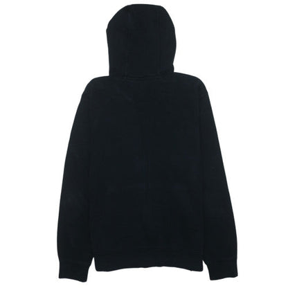 Nike Men's Black Full Zip Hoodie Size M Fleece Sweatshirt