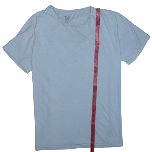 Ralph Lauren Men's Blue 2XL Classic Crew Neck Cotton T-Shirt