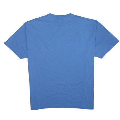 Champion Men's Blue Ole Miss Graphic T-Shirt 3XL Cotton Crew Neck