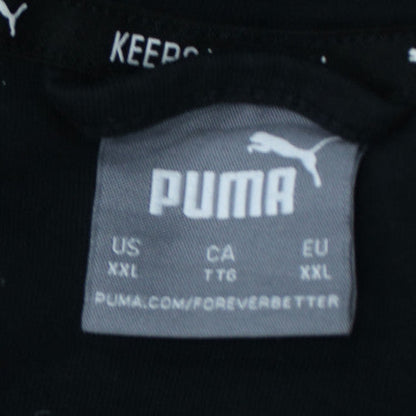 Puma Men's Black 2XL Full Zip Hoodie Sweatshirt