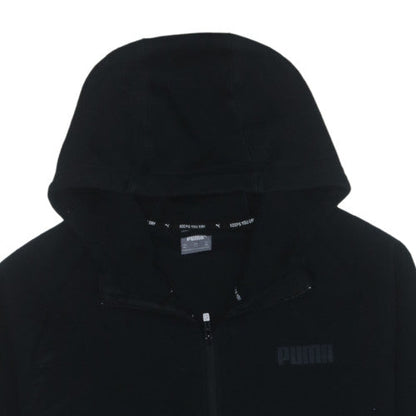 Puma Men's Black 2XL Full Zip Hoodie Sweatshirt