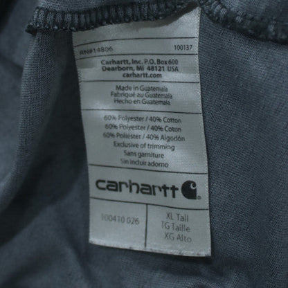 Carhartt Men's Black XL Tall Relaxed Fit Pocket T-Shirt