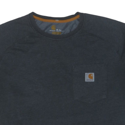 Carhartt Men's Black XL Tall Relaxed Fit Pocket T-Shirt