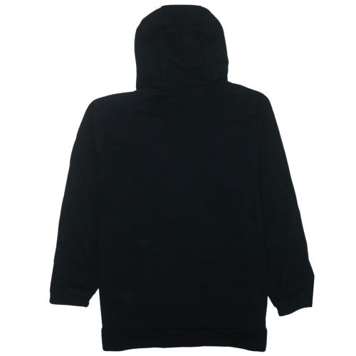Nike Men's Black Pullover Hoodie L Logo Dri-Fit Sweatshirt
