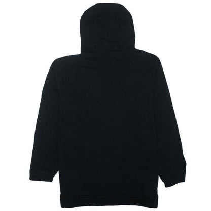 Nike Men's Black Pullover Hoodie L Logo Dri-Fit Sweatshirt