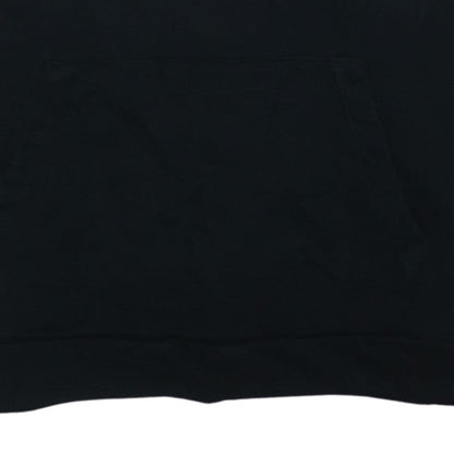 Nike Men's Black Pullover Hoodie L Logo Dri-Fit Sweatshirt