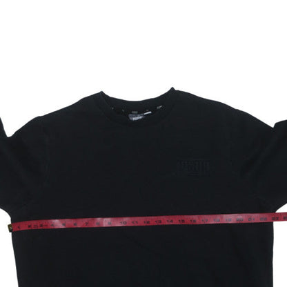 Puma Men's Black Crew Neck Pullover Sweatshirt Size L