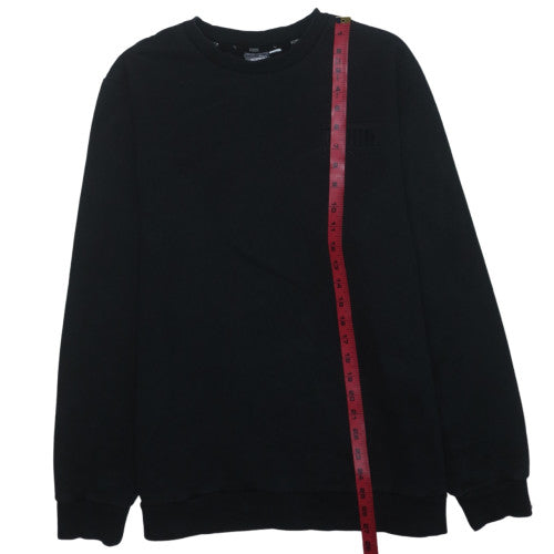 Puma Men's Black Crew Neck Pullover Sweatshirt Size L