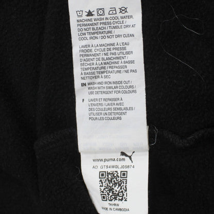 Puma Men's Black Crew Neck Pullover Sweatshirt Size L