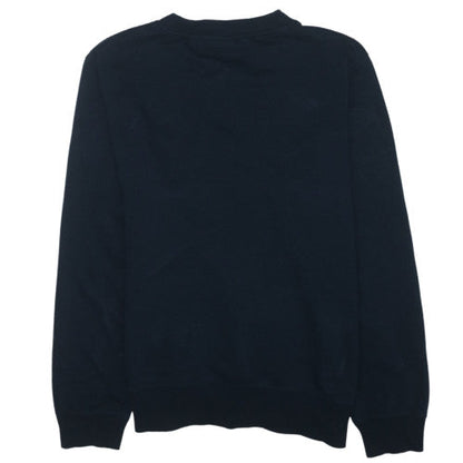 FILA Men's Black Crew Neck Logo Sweatshirt Size L
