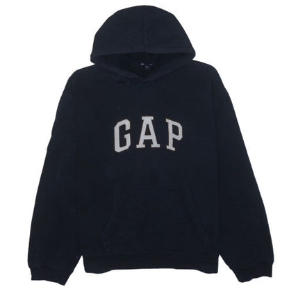 GAP Men's Black XL Pullover Hoodie Fleece Logo Sweatshirt