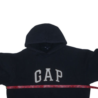 GAP Men's Black XL Pullover Hoodie Fleece Logo Sweatshirt