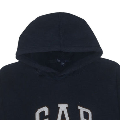 GAP Men's Black XL Pullover Hoodie Fleece Logo Sweatshirt