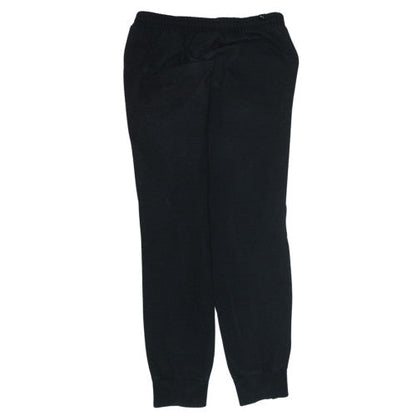 Puma Mens Black Fleece Sweatpants M Regular Fit Elastic Waist