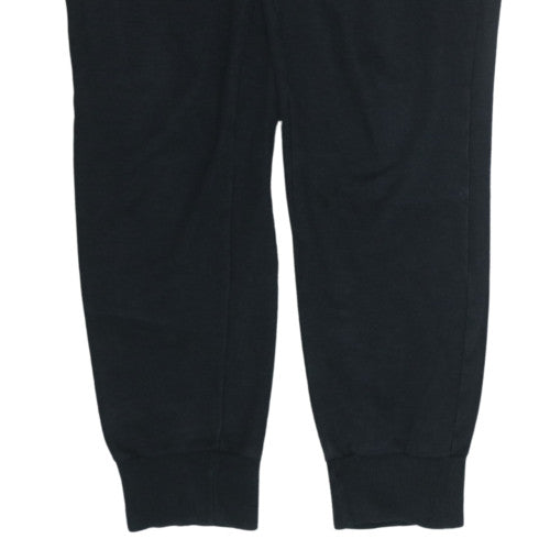 Puma Mens Black Fleece Sweatpants M Regular Fit Elastic Waist
