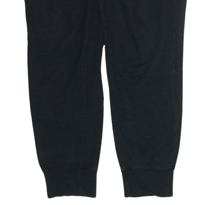 Puma Mens Black Fleece Sweatpants M Regular Fit Elastic Waist